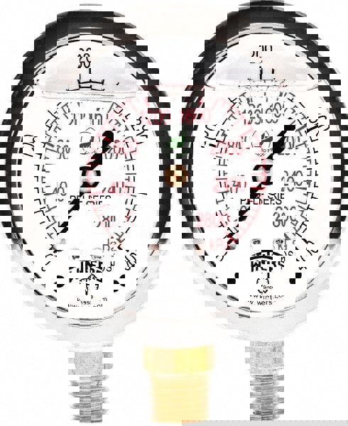 Pressure Gauge: 2-1/2