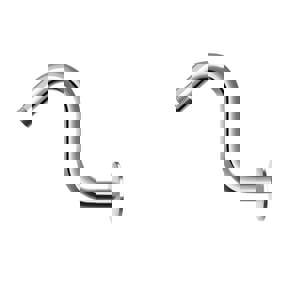 6 SHWR ARM RSR & FLG CP