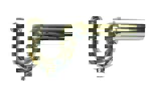 1-1/2 17GA SINK TRAP W/CO & TUBE CP