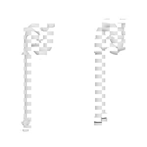 1-1/2 PLAS S TRAP SJ WH