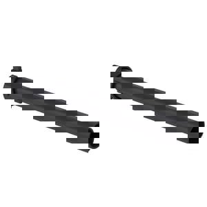 1-1/2X12 PLAS FLG TLPC BLK