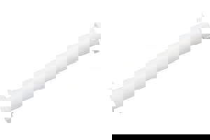 1-1/2X16 PLAS DBL FLG TLPC WH