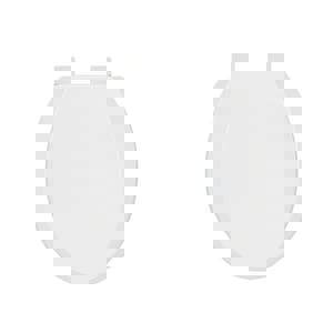 RF TLT SEAT PLAS SLW W/EC *CRISN WH