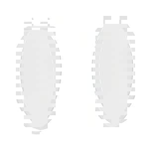 EB TLT SEAT PLAS SLW W/EC *CRISN WH