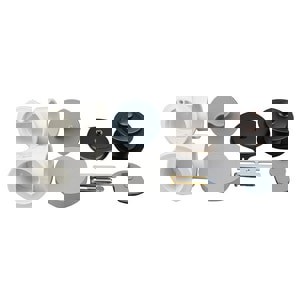 W&O PVC S40 L&T H/KIT BRS ORB