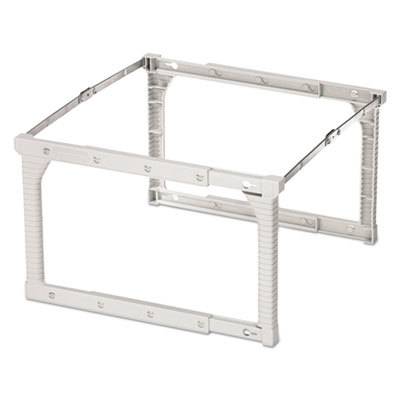 Hanging File Drawer Frame: Legal & Letter, White