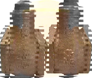 LF 2-1/2 BRS 125# THRD SWG CHK VLV