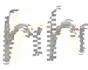 Single Handle Kitchen Faucet in Brushed Nickel