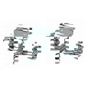 Two Handle Lever Service Faucet in Polished Chrome