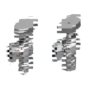 LF 3/8 FIP X 3/8 COMP ANG ST QT CP