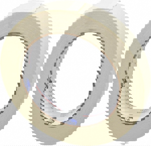 Masking Tape: 18 mm Wide, 60 yd Long, 5 mil Thick, White