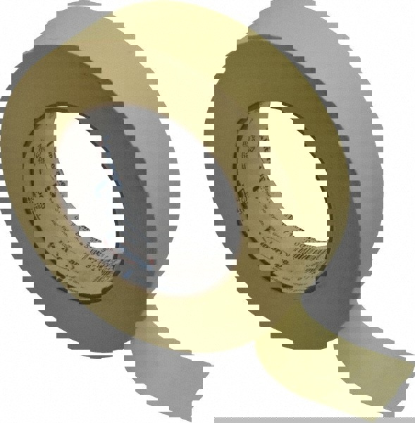 Masking Tape: 36 mm Wide, 60 yd Long, 6.3 mil Thick, Tan