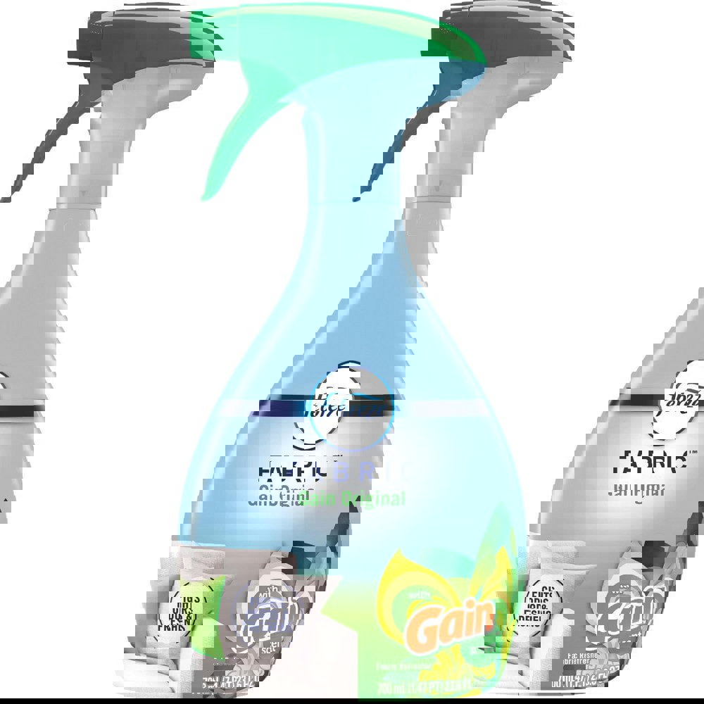 Febreze Odor-Fighting Fabric Refresher with Gain, Original, 27 fl oz, 4/Case
