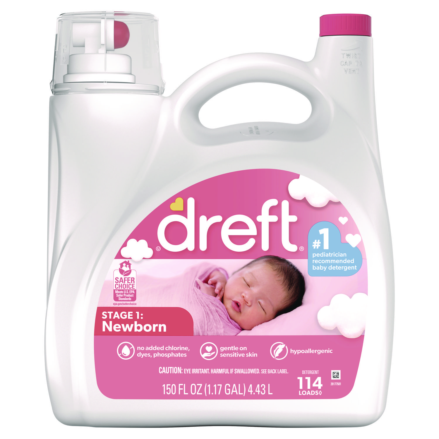 DETERGENT,DREFT,LIQ,4/150
