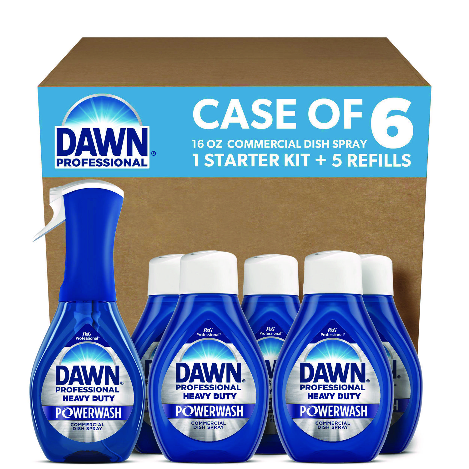 DETERGENT,DAWN PROF PW,6