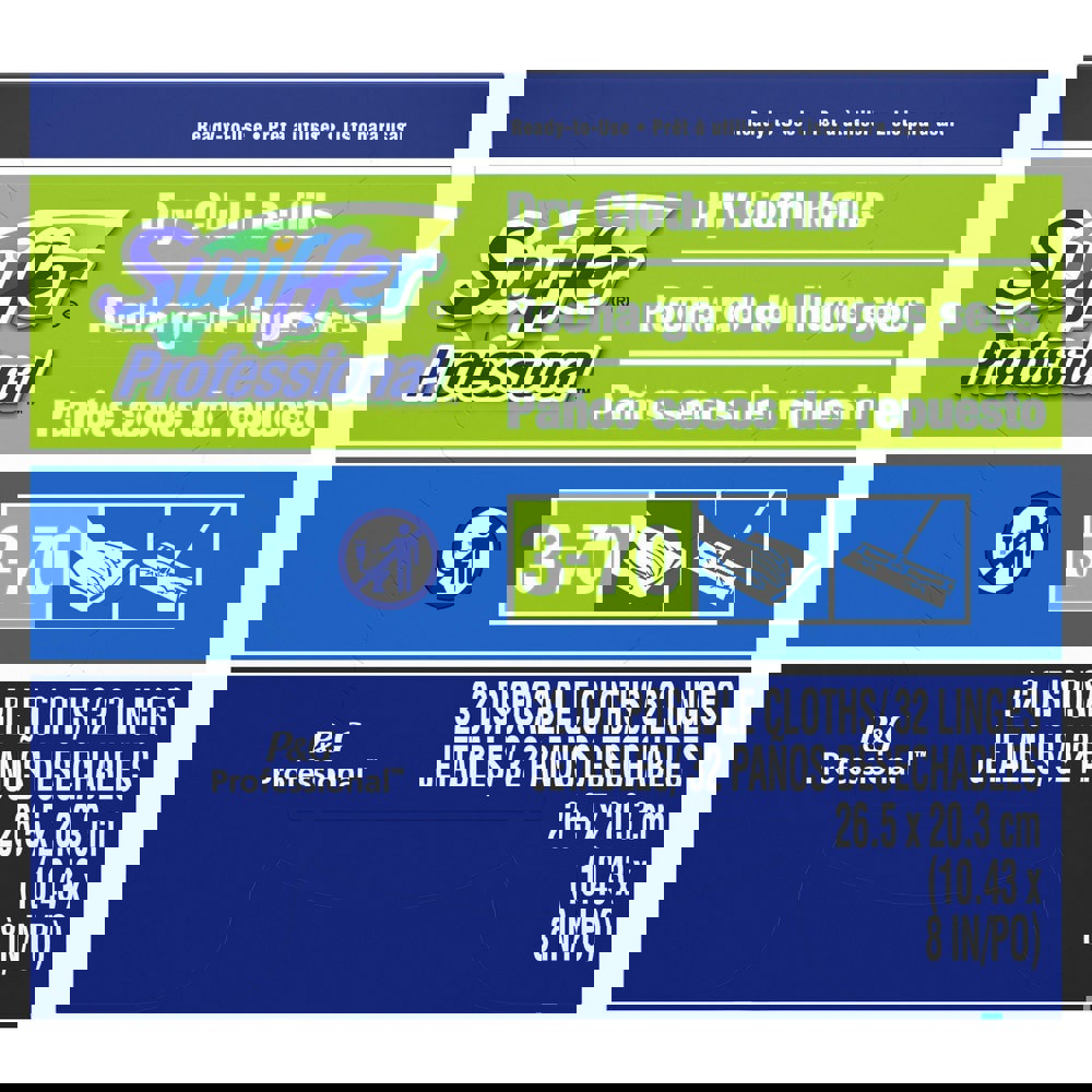 SWIFFER REFILL CLOTHS 32/BX