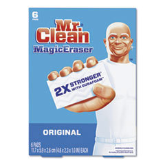 Mr. Clean Original Magic Eraser Scrubber, 6 Count, 6/Case
