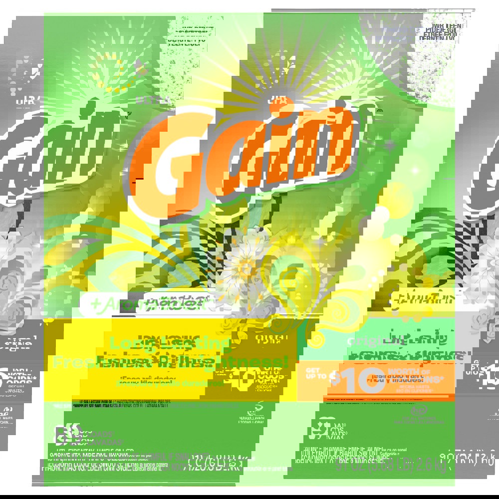 Laundry Detergent: Powder, 91 oz