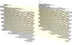 PLAS ARCHITECTURAL LOUV GRILLE STBE