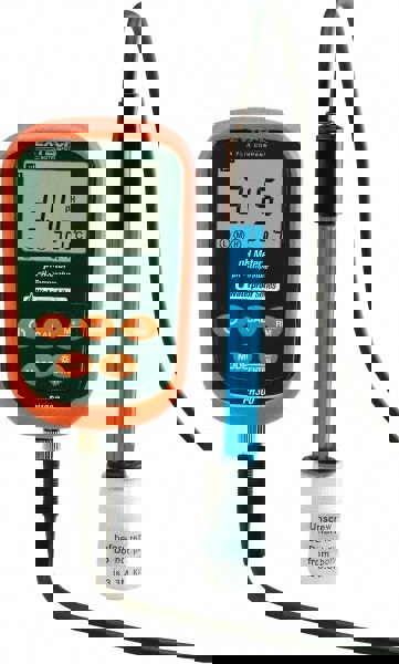 -2 to 19.99 pH, pH/mV/Temp Meter