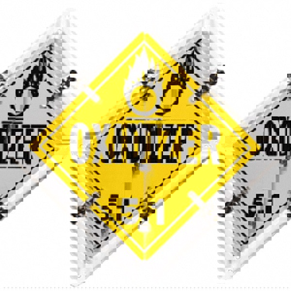 DOT Flip Placards; Placard Type: Standard ; Message/Graphic: Message & Graphic ; Legend Color: Black ; Background Color: Yellow ; Features: Graffiti Proof; Rust Proof; UV Resistant