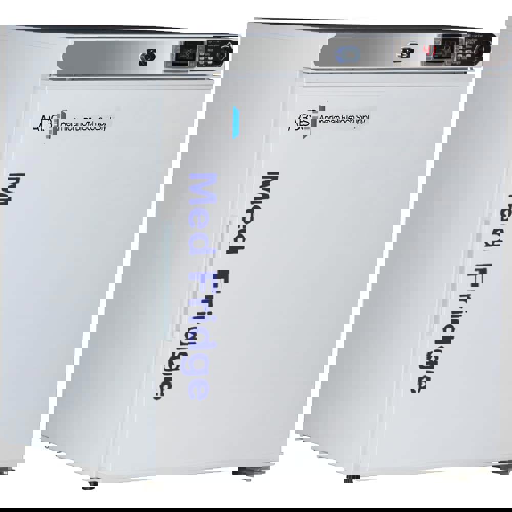 Laboratory Refrigerator: 1 cu ft Capacity, 2 to 8 &deg; C, 17-1/4