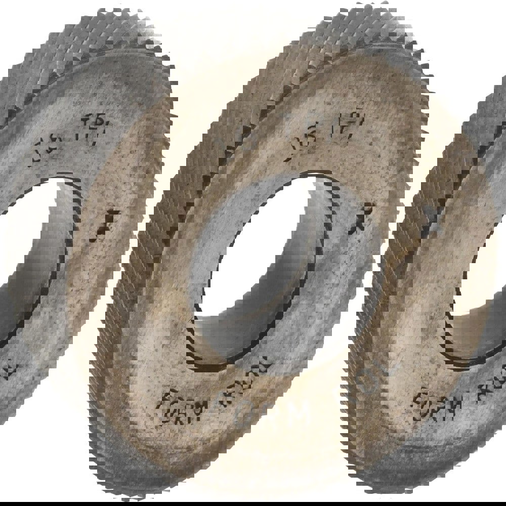 Beveled Face Knurl Wheel: 1-1/4