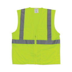 VEST,2XL,ZIP,HIVIS LM YL