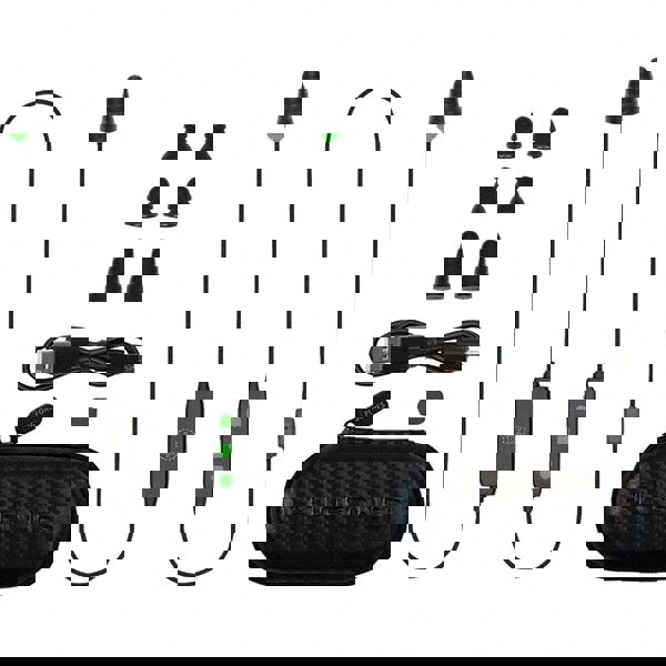 Hearing Protection/Communication; Type: Earplugs w/Audio; Overall Length: 34 in; Standards: ANSI S3.19-1974; Noise Reduction Rating (dB): 26.00; Radio Type: Bluetooth; Disposable or Reusable Plug: Reusable; Plug Color: Black; ANSI Specification: ANSI S3.1