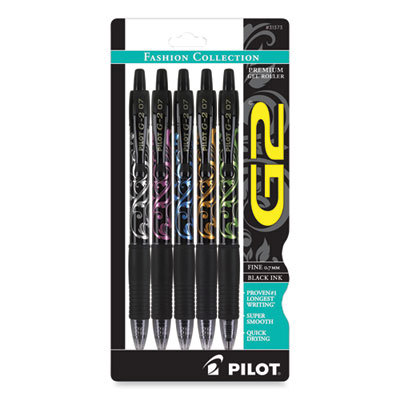 G2 FASHION BLK INK 5/PACK
