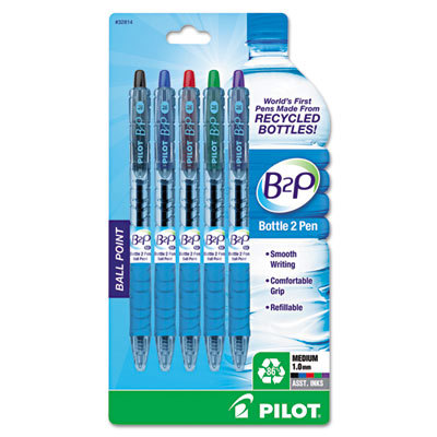 PEN,B2PBALLPT,MED,5PK,AST