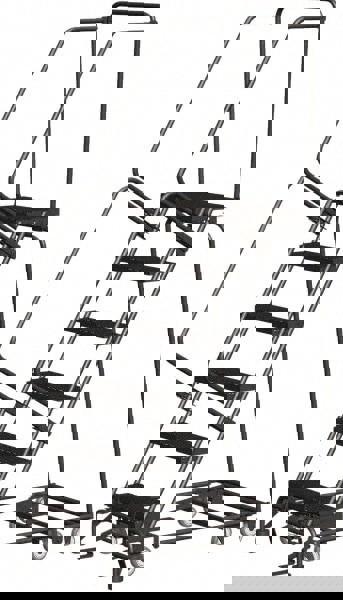 Steel Rolling Ladder: 6 Step