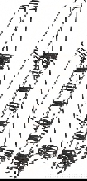 Steel Rolling Ladder: 7 Step