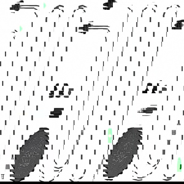 Hearing Protection/Communication; Type: Earplugs w/Audio; Overall Length: 54 in; Standards: ANSI S3.19-1974; Noise Reduction Rating (dB): 26.00; Disposable or Reusable Plug: Reusable; Plug Color: Black; ANSI Specification: ANSI S3.19-1974; Other Complianc