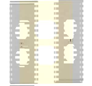 1G DUPLEX RECEPT WALL PLT MIDWAY IV