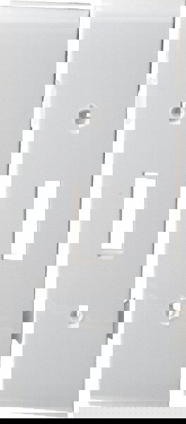 1 Gang, 4.9062 Inch Long x 1-13/16 Inch Wide, Sectional Switch Plate