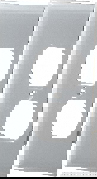 1 Gang, 4.9062 Inch Long x 2.4687 Inch Wide, Sectional Wall Plate