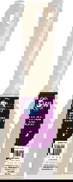 Stiff Plastic Beveled Scraper