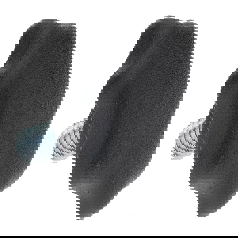 Lobed Knob: 25.00 mm Head Dia, 7-Point, Thermoplastic Elastomer