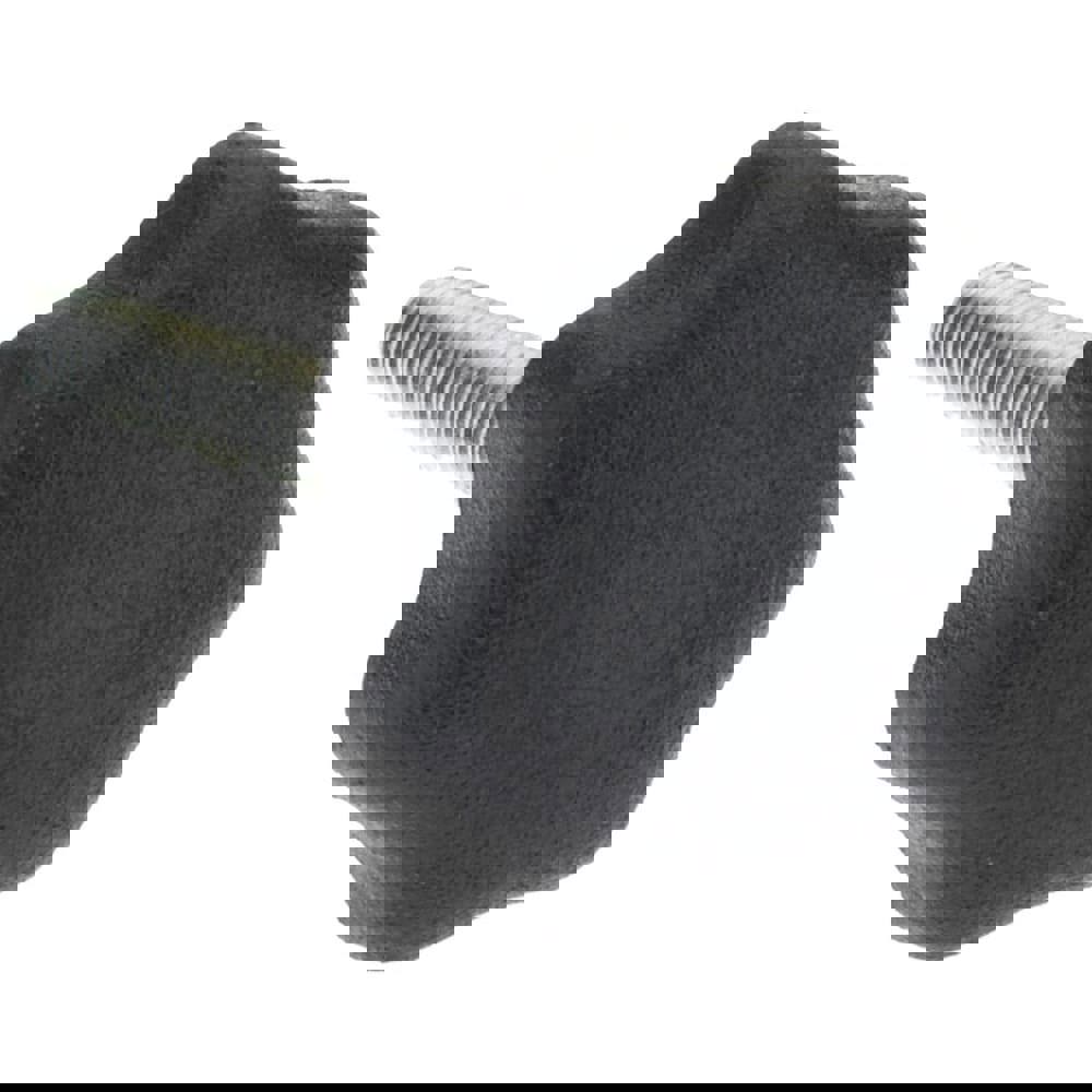 Lobed Knob: 25.00 mm Head Dia, 7-Point, Thermoplastic Elastomer