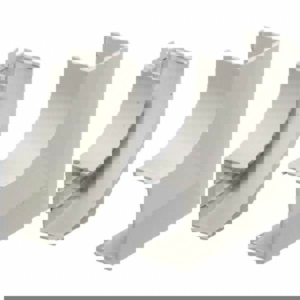 Raceway Fittings & Accessories; Overall Length: 1.11in ; Overall Width: 3.1900in ; Overall Height: 3.1900in ; Elbow Angle: 900 ; For Use With: Hubbell PL1/PlugTrak Series Raceways