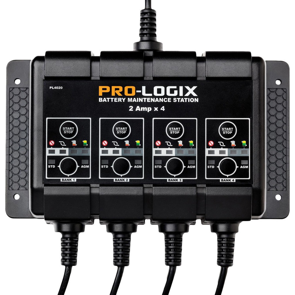 Automotive Battery Chargers & Jump Starters; Battery Charger Type: Automatic Charger/Maintainer ; Overall Width: 20 ; Overall Height: 12.9in ; Overall Depth: 4in ; Cable Gauge: 18 ; Cable Length: 72.000