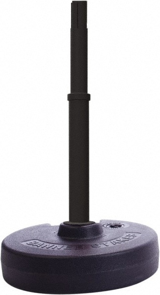 Free Standing Barrier Base, Receiver Head & Stanchion Post: 22 to 42