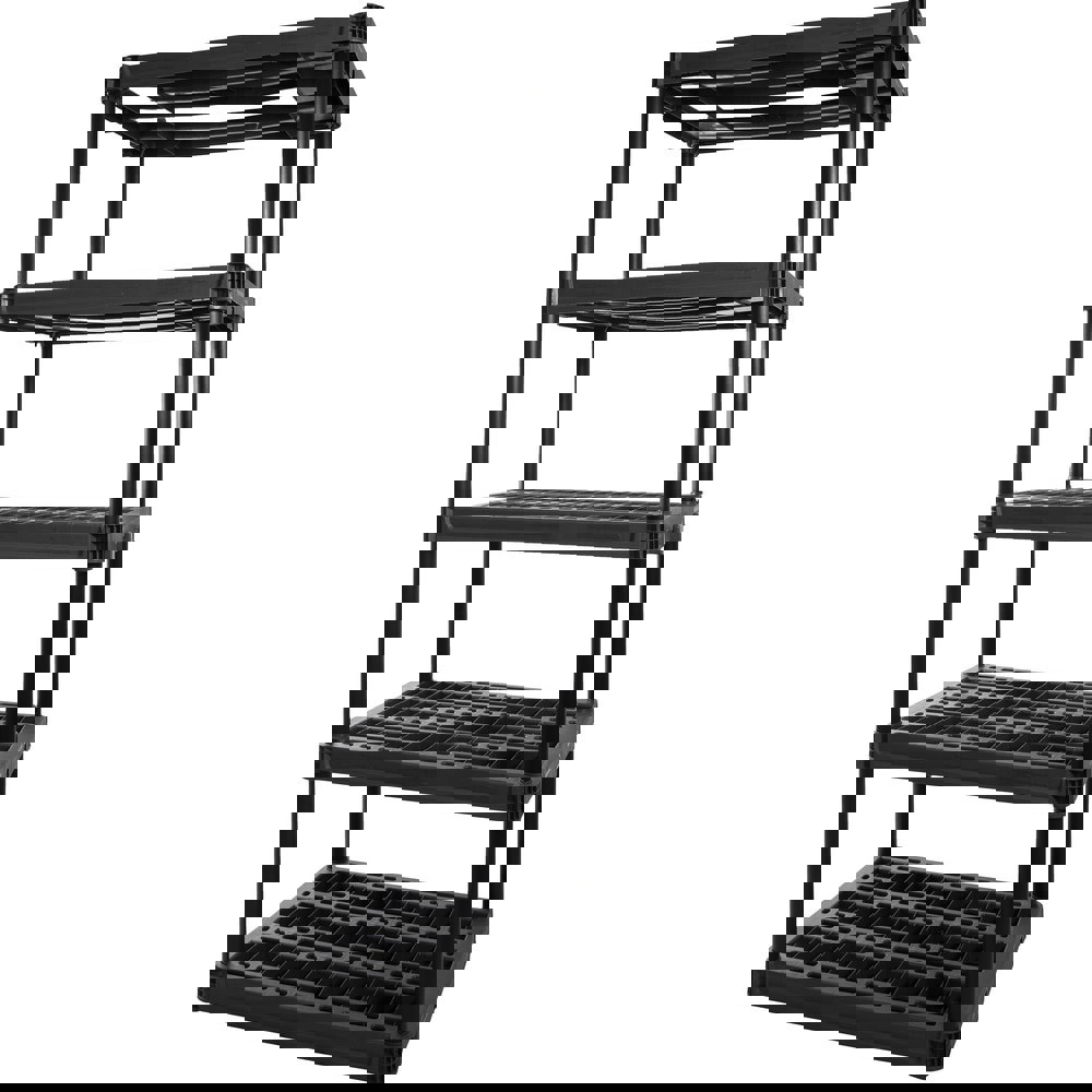 Plastic Shelving; Shelving Type: Free Standing ; Shelf Style: Ventilated ; Shelf Type: Fixed ; Shelf Capacity: 200 ; Overall Height: 72.5in ; Overall Width: 36in