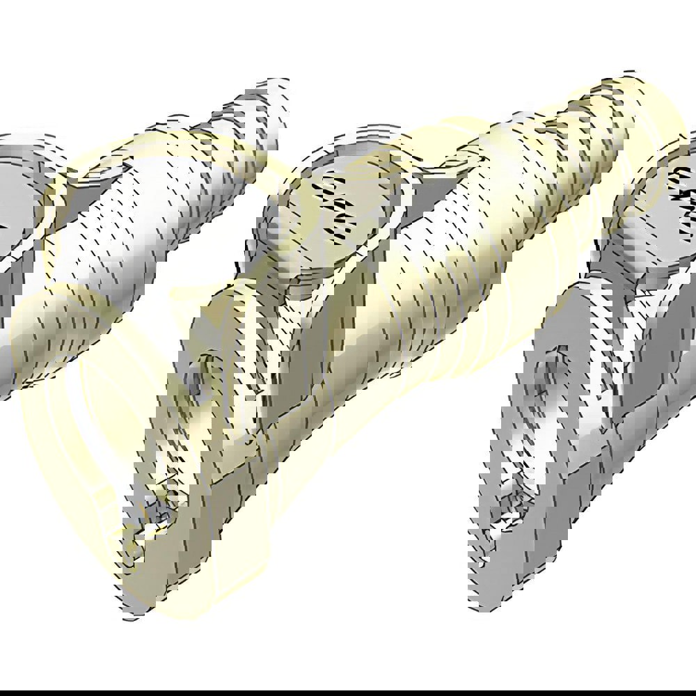 Push-to-Connect Tube Fitting: Connector, Straight, 3/8