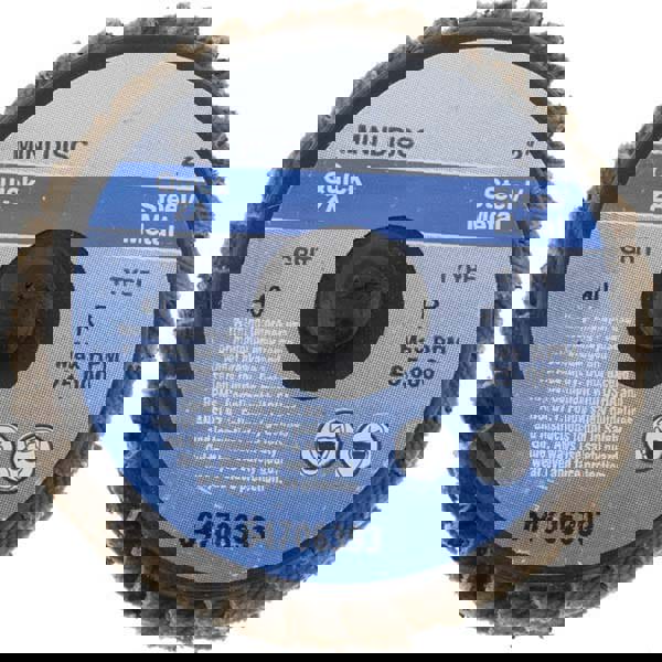 Flap Disc: 40 Grit, Zirconia Alumina, Ty