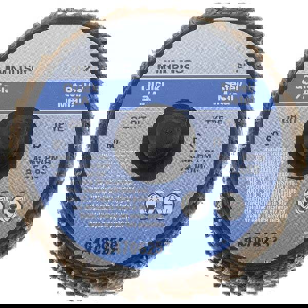 Flap Disc: 60 Grit, Zirconia Alumina, Ty