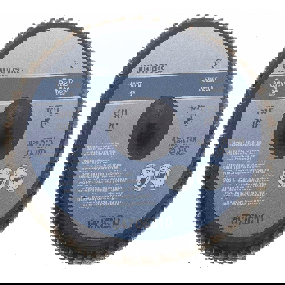 Flap Disc: 80 Grit, Zirconia Alumina, Ty