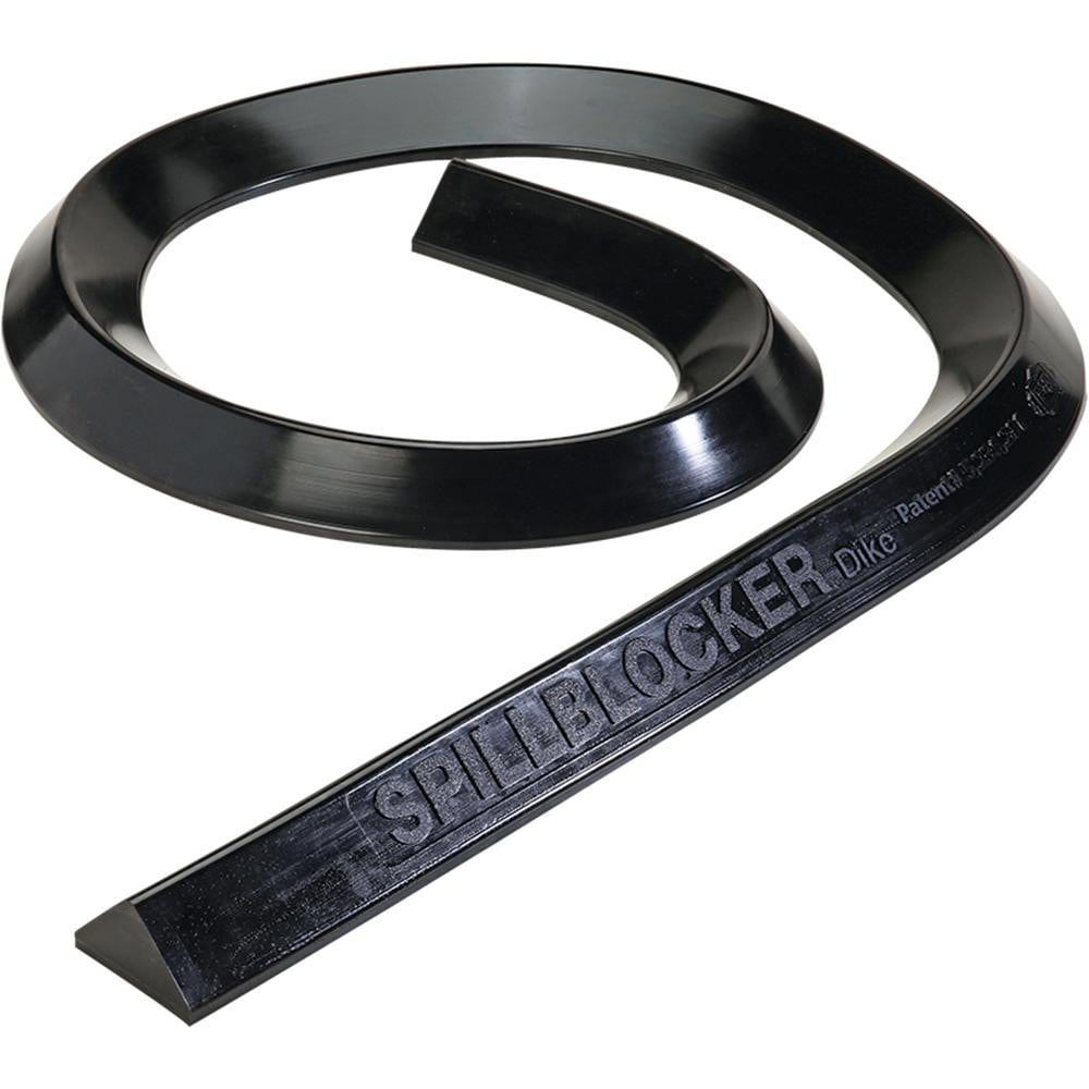 Collapsible/Portable Spill Containment Accessories; Accessory Type: Dike ; Length (Inch): 10.00 ; Length (Feet): 10.00 ; Material: Polyurethane ; Width (Feet): 4 ; Height (Inch): 2.25in