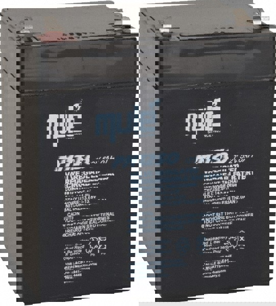 Rechargeable Lead Battery: 12V, Quick-Disconnect Terminal